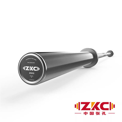 ZKC张孔力量举硬拉三项杆杠铃杆