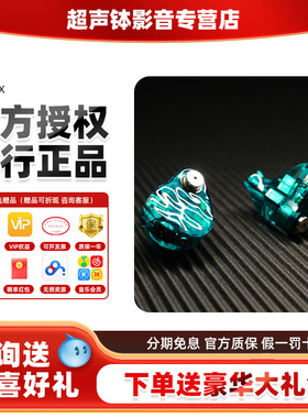 唐宋未来 TSMR-X 十周年定制2圈4铁1缓压单元圈铁混合定制耳机