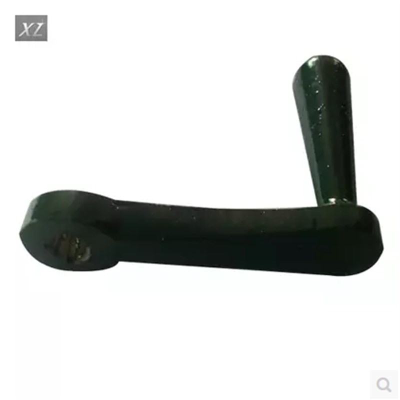 移动预埋式铝合金网球柱收紧器J摇把把手网球架摇杆