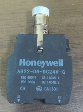 议价霍尼韦尔AB22-DN-DC24V-G绿色灯座，全新原装正品