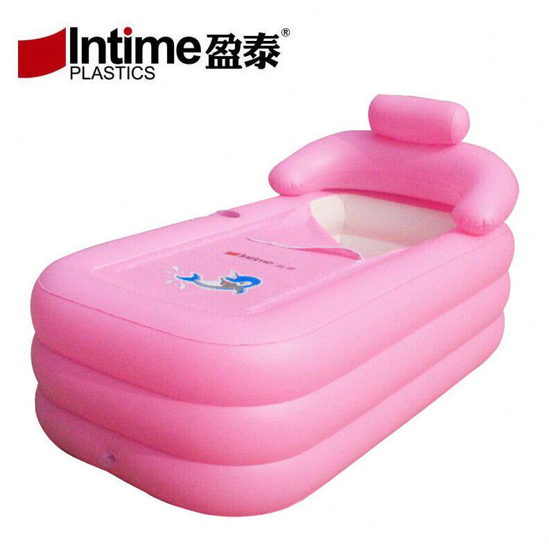 甄选Intime正品YT-038防冻裂成人保暖浴缸婴幼儿游泳池澡盆