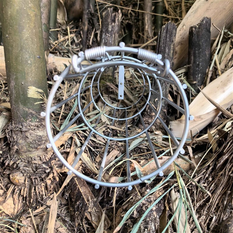 便携式鼠竹笼子地鼠笼野鼠笼捕鼠神器耗子笼自动捕鼠双门铁老鼠笼