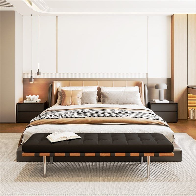 中古风实木换鞋凳门口家用穿鞋凳卧室极简床尾凳高级感客厅长条凳,住宅家具,换鞋凳,淘宝优惠券,粉丝福利购,淘宝优惠卷