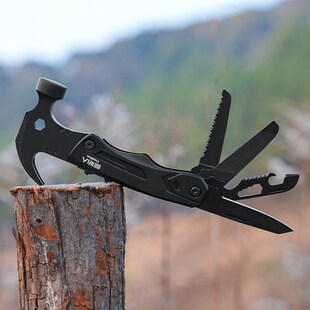 原始人户外多功能羊角锤子帐篷地钉锤户外露营工具地锤求生配件