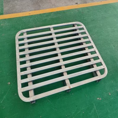 叉车铁托盘钢制重型仓储货架工业金属栈板防潮垫板物流地牛铁卡板