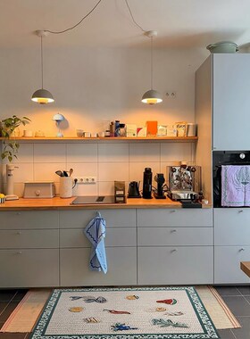 若奈 马赛克地毯/艺术家Exton生活序曲入门垫厨房岛台浴卧室