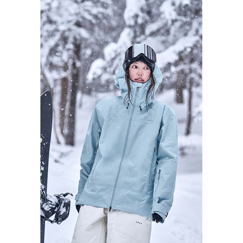 awka单板滑雪服女2024新款男士专业3L防水雪地防雪外套上衣秋冬季