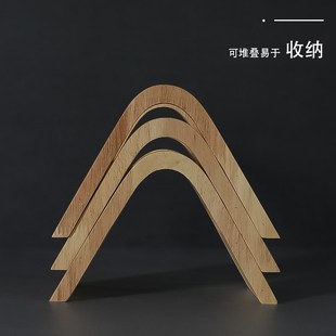 手冲咖啡滤纸架滤纸底座V60型拖架竹木滤纸架咖啡器具咖啡店