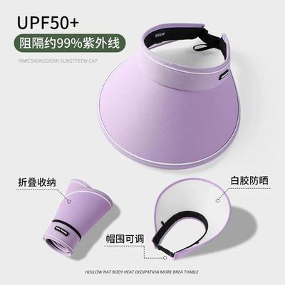 新品夏季大帽檐防晒遮阳帽