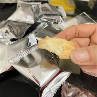 现货不甜的海盐黄油曲奇饼干店下午茶糕点心宿舍网红无添加解馋小