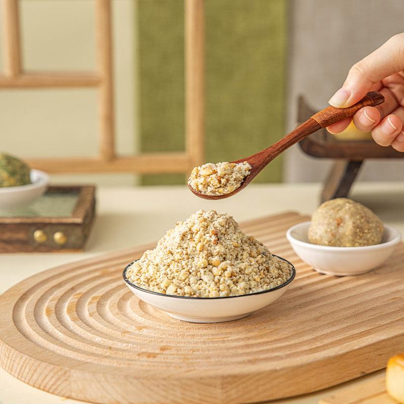 新货低糖椒盐花生酥月饼馅料红豆沙绿五仁咸蛋黄肉松糕点原材料家