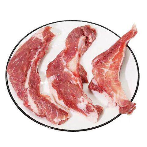 新货新鲜速冻4斤带肉一级月牙骨猪脆骨猪软骨月亮骨烧烤火锅商用