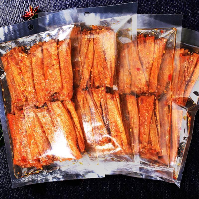 牛小苗辣条湖南特产手撕豆皮辣片麻辣手工辣味零食小吃豆干辣条