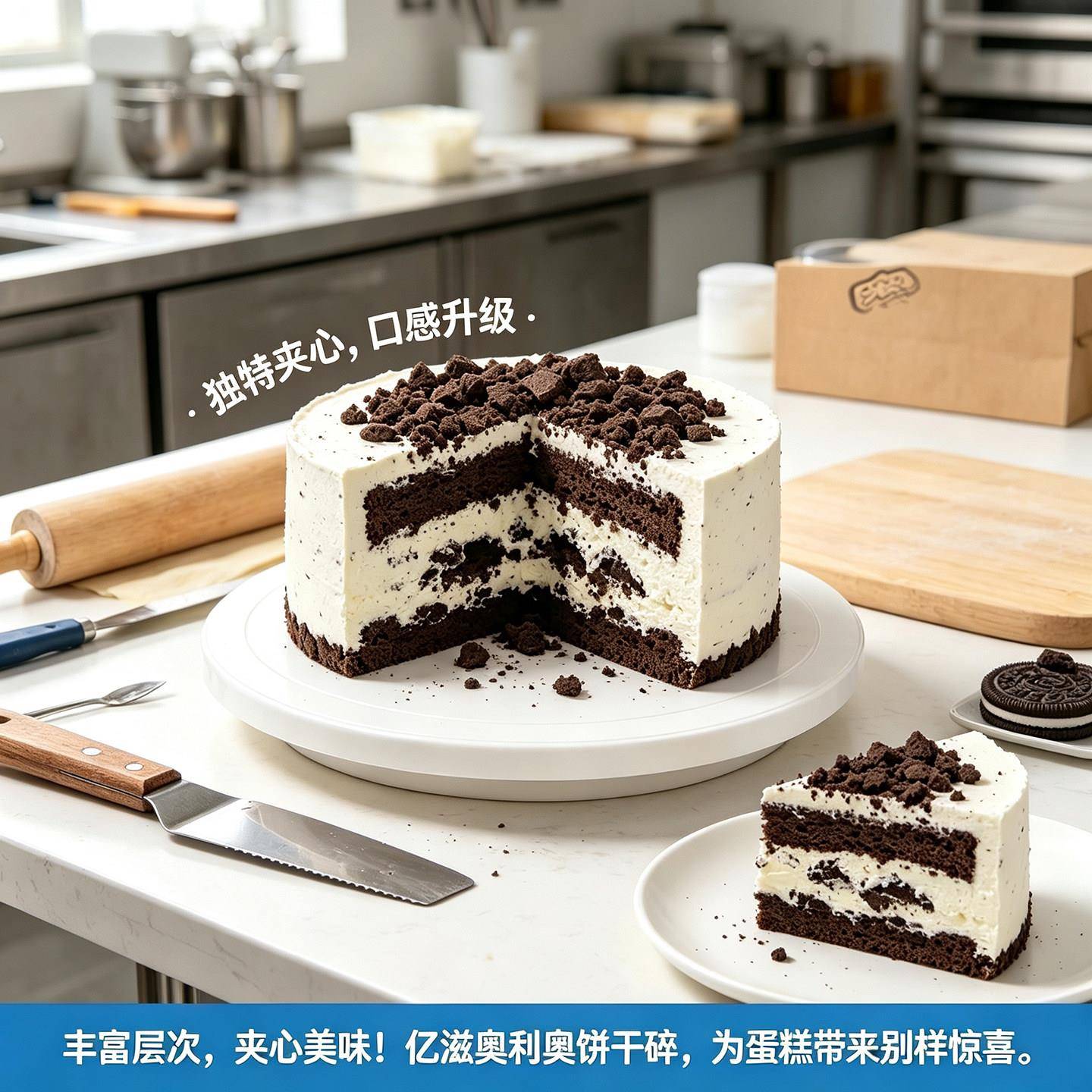 新货【假一赔十】亿滋奥利奥饼干碎无夹心商用烘焙原料饼干屑木糠
