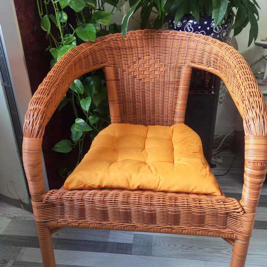 阳台藤椅户外编织椅子单人休闲靠背椅桌椅三件套组合老人椅子加大