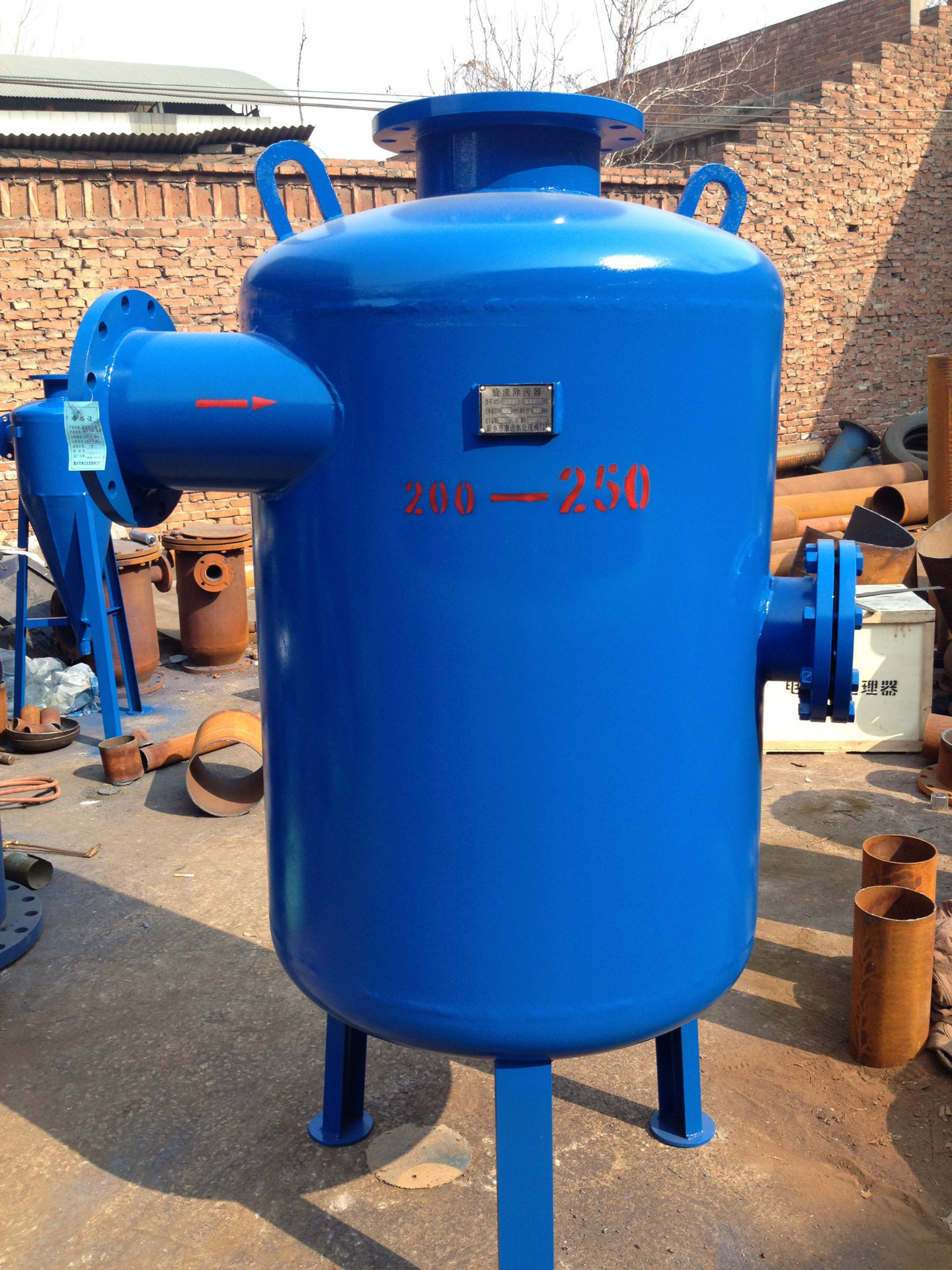 旋流除砂器旋流除污器柱型除砂器井水除砂除污器DN100DN200DN250