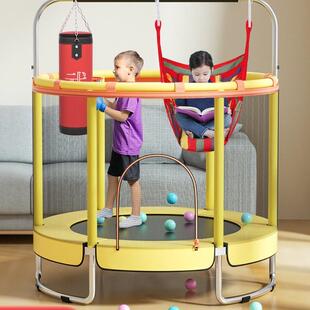 1.2M可折叠蹦蹦床家用儿童室内小孩蹭蹭床家庭弹跳宝宝跳跳床小型