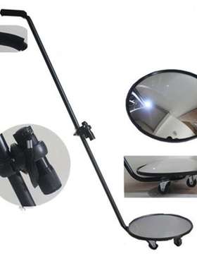 热销VTY-V3便携式车底安全检查镜自带光源万向伸缩杆车底反恐检查