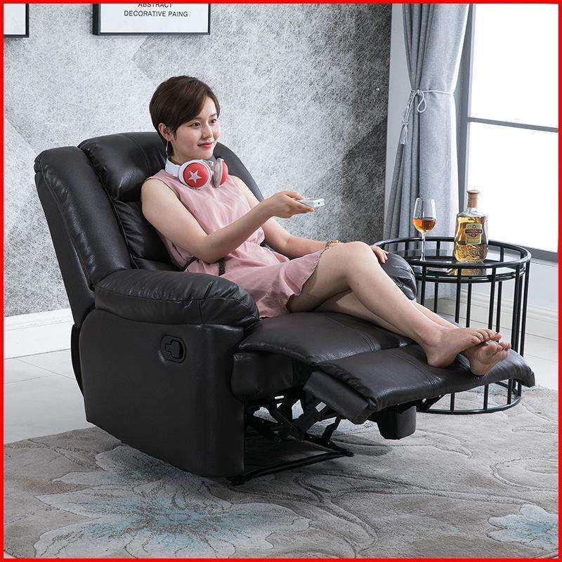 美甲沙发躺椅电脑椅头等沙发舱单人化妆多功能懒人电动沙发椅按摩