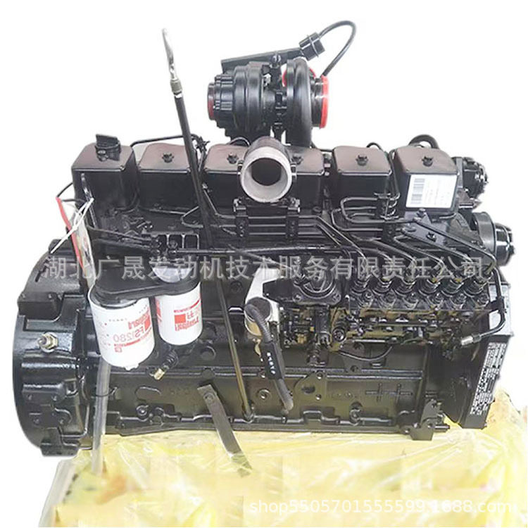 康明斯6D102发动机总成 6缸柴油机 工程机械 船用动力 原厂