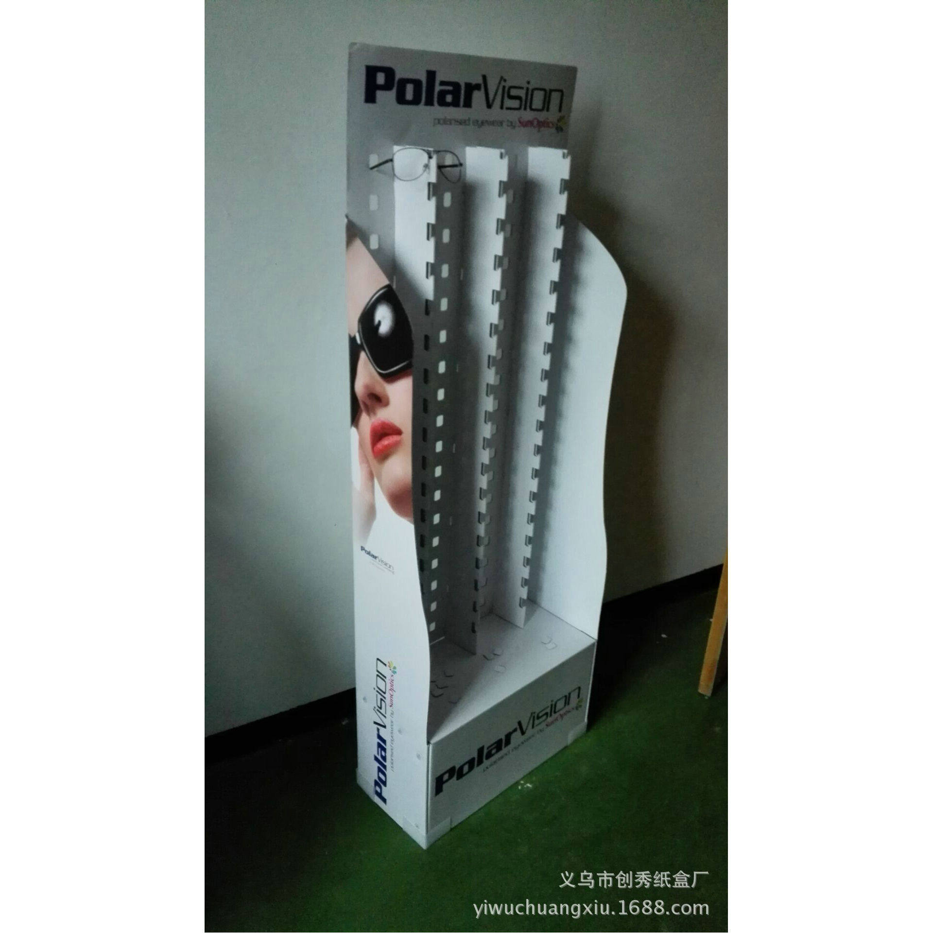 厂家供应展示架眼睛展示架纸货架纸展架质量好易拆装