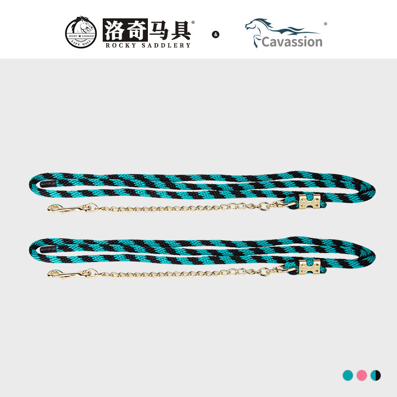 公马牵马绳铁链牵马绳牵引绳防撕咬马具马术用品厂家批发8218065