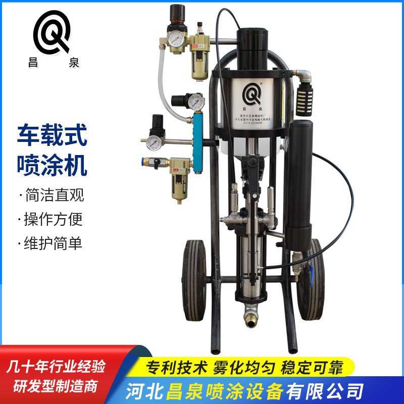 玻璃钢纤维喷涂机喷枪外混树脂外墙涂料胶衣喷涂喷漆机喷漆枪油漆
