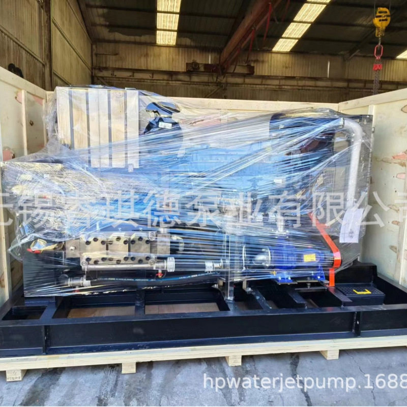 电厂换热器工业管道清洗机,管道高压水清洗机WM3Q-S80升1000公斤