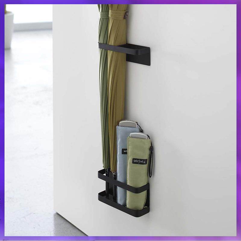 0FE9里本家用雨伞收纳架玄关门后磁吸雨伞架门口壁挂置