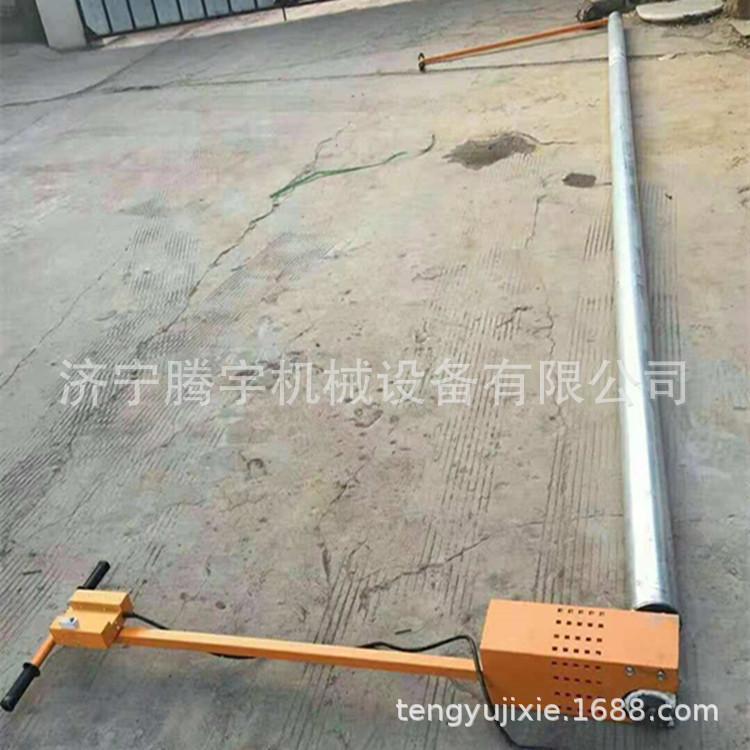 电动汽油柴油单滚轴摊铺机振捣