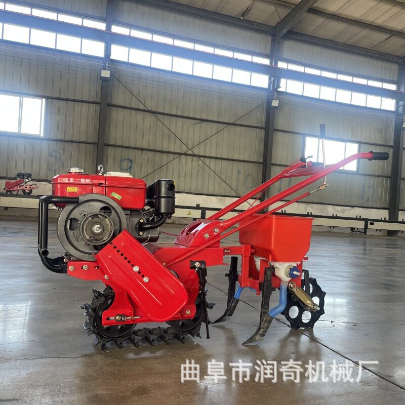 微耕机小型汽油家用开沟犁地新型耕地机多功能山地锄草松土旋耕机图片