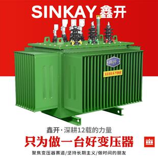 10kv/0.4变压器s11铜250kva三相315千伏安400kw电力500油浸变压器