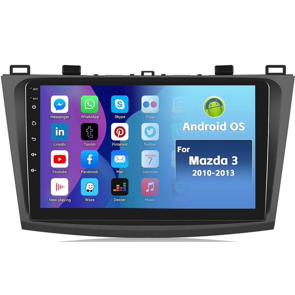 安卓导航适用于12款马自达3星骋马三多媒体大屏车载导航仪