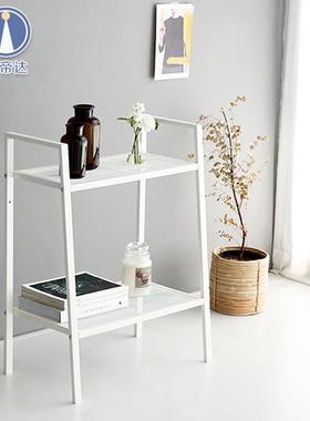 金帝达厨房置物架卫生间简易卧室空间整理架阳台落地层收纳架二层