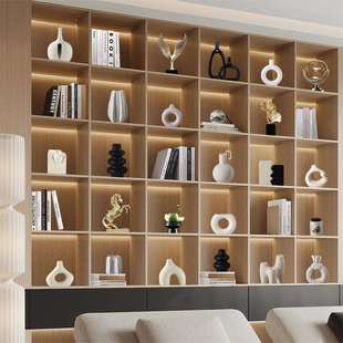 办公室摆件高端大气上档次领导办公桌装饰品摆件博古架工艺品摆设