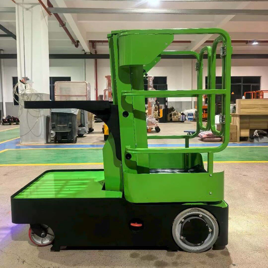 普尔夫全自动取料机电动拣选车自行移动升降仓库高空作业取料车