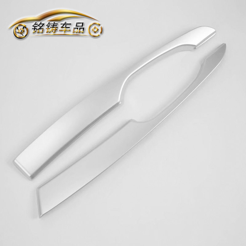 适用2018款奔驰威霆改装内扶手饰条18新威霆玻璃升降开关亮片装饰