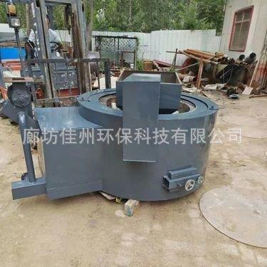 广东东莞井式坩埚式生物质熔铝炉废轮圈熔化炉压铸机边炉