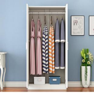 5ZV7简易单人衣柜全挂衣式木质小户型窄款60长708090宽50cm