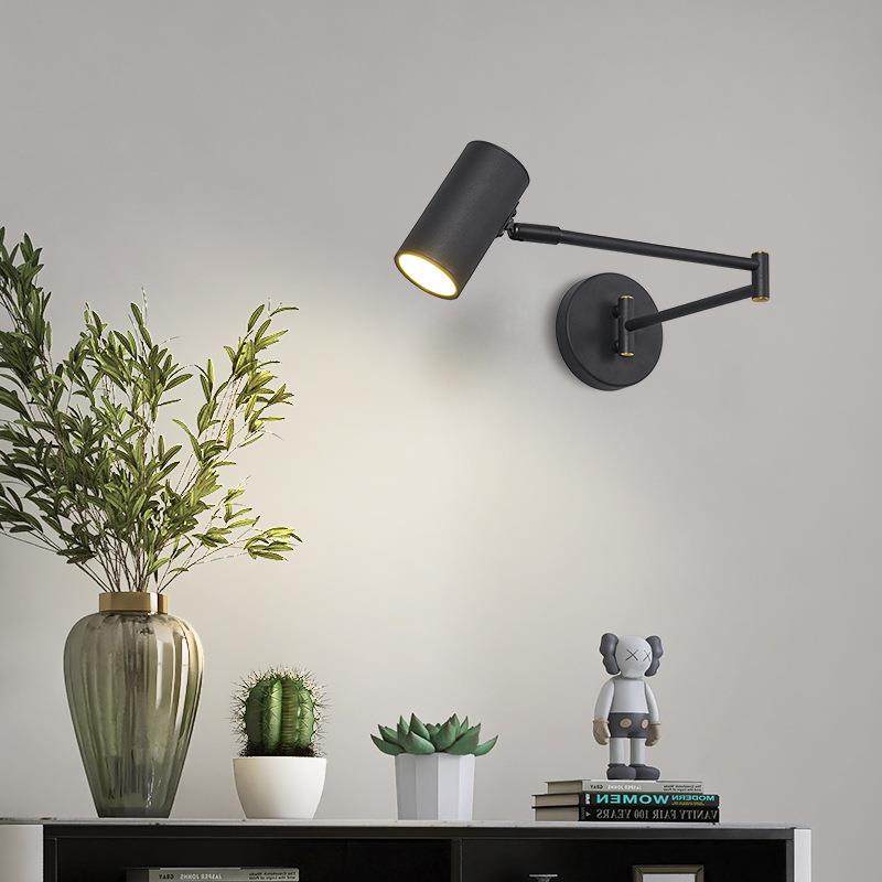 卧室书房床头书桌阅读灯北欧创意简约个性摇臂可折叠旋转调节壁灯,畜牧/养殖物资,畜牧/养殖器械,淘宝优惠券,粉丝福利购,淘宝优惠卷