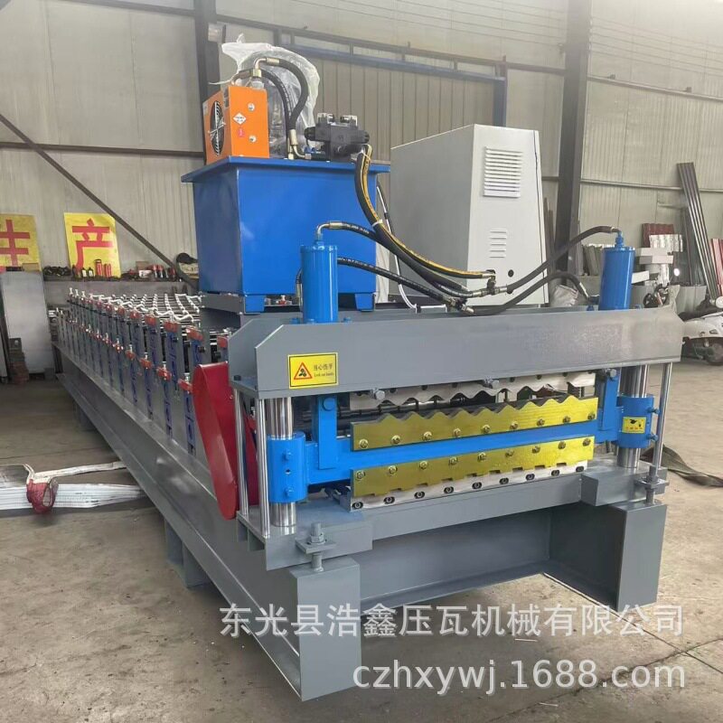 出口全自动800600双层彩钢压瓦机彩钢瓦设备型材