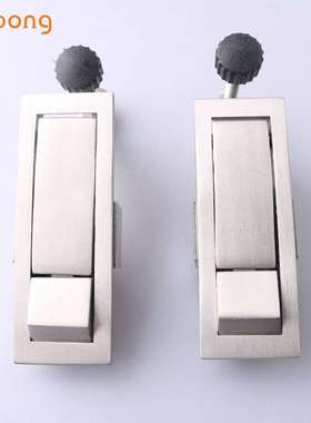 MS708-2-3 不锈钢平面锁电柜门锁 配电箱电柜 控制机箱柜门弹跳锁