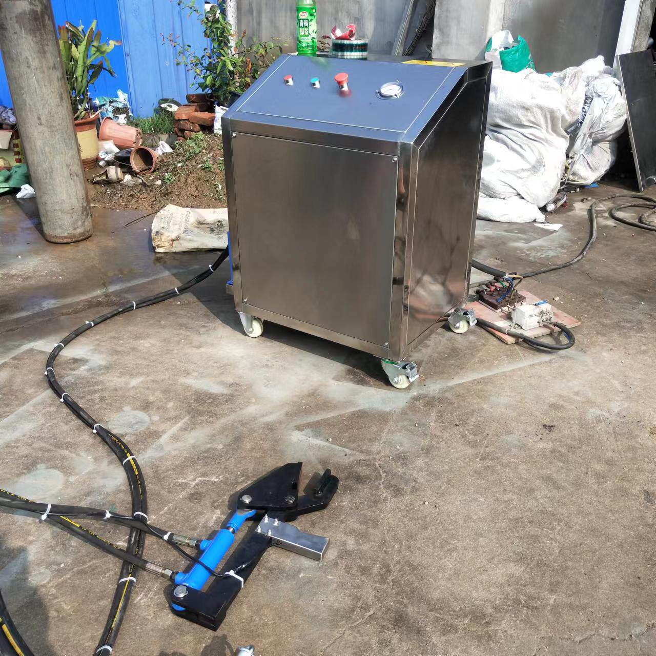 新猪蹄钳壳机手持液压钳屠宰猪去蹄壳机猪脚夹壳器简单好用