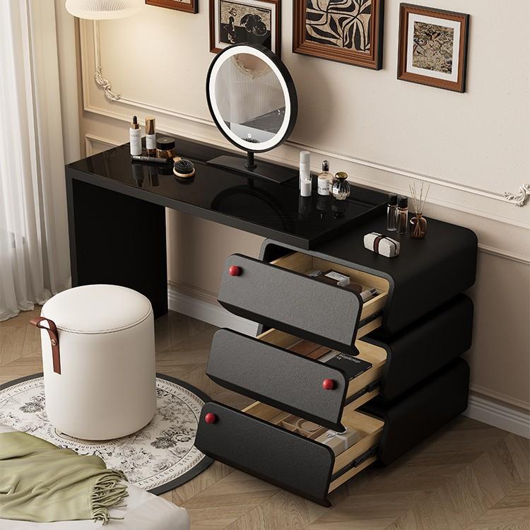 斗柜梳妆台实木卧室现代简约小户型化妆桌床头柜斗柜