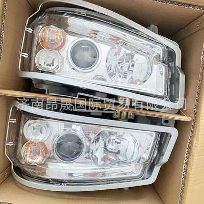 重汽SINOTRUK豪沃WG9719720062右前照灯总成（电调）/组合灯 外贸