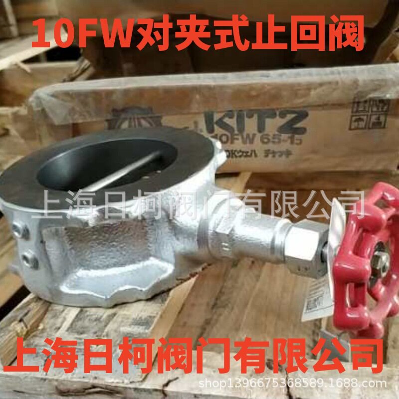 KITZ对夹式铸铁手动止回阀10FW