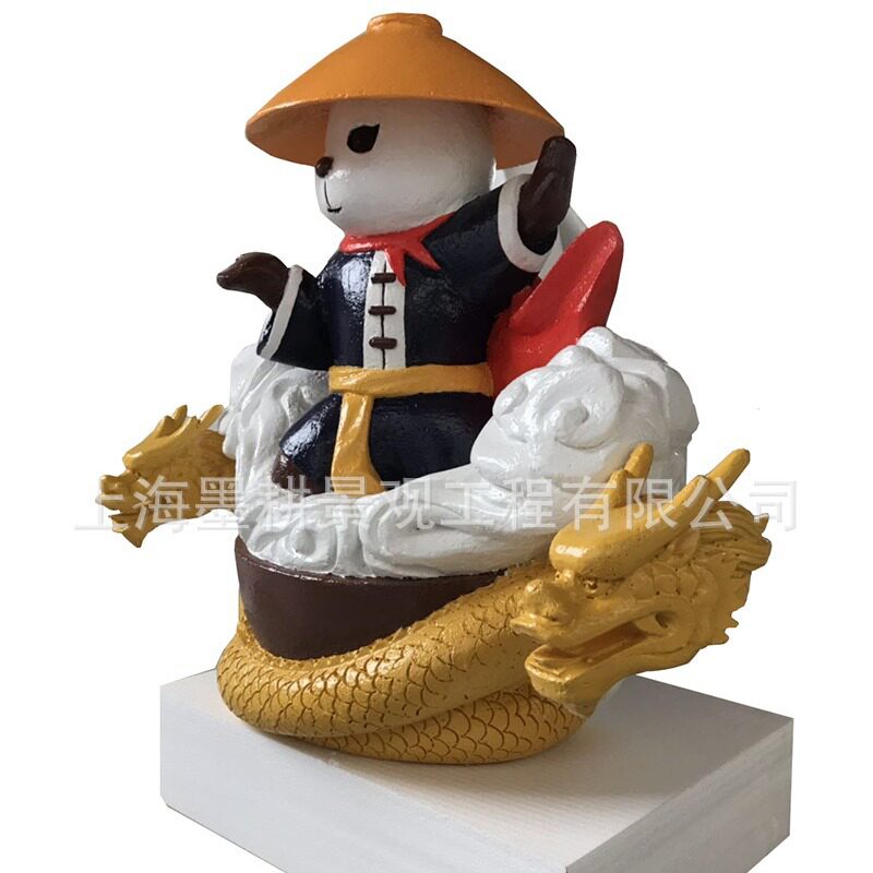 泡沫卡通雕塑动物人物造型商场展览展示道具彩绘舞台商业美陈摆件
