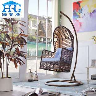 户外秋千阳台吊篮吊椅室内秋千椅单人庭院躺椅休闲摇摇椅花园摇篮