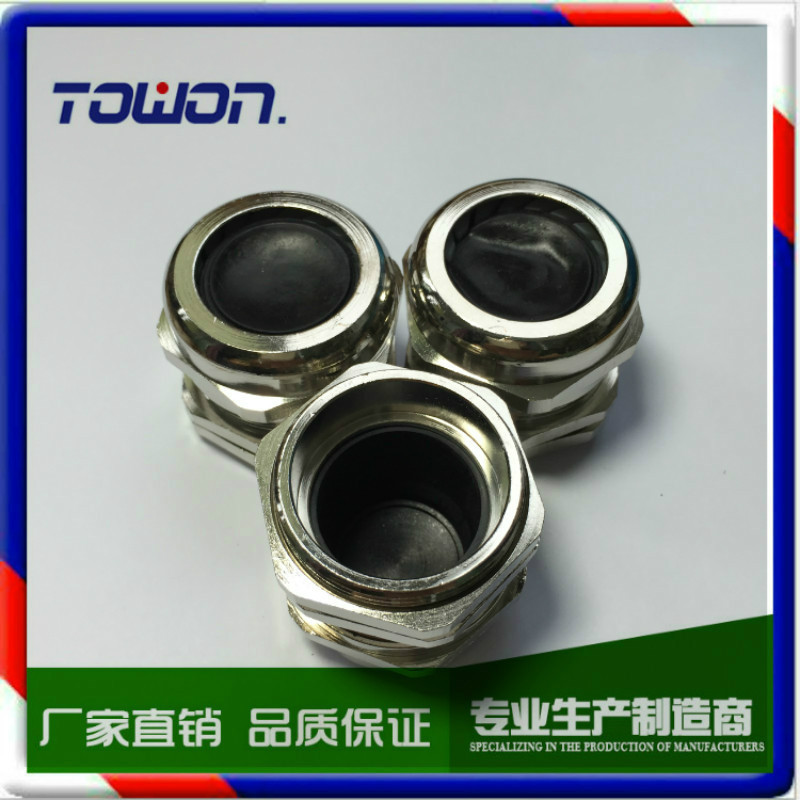 M48*1.5不锈钢304金属电缆防水接头线缆固定头葛兰头 cable gland