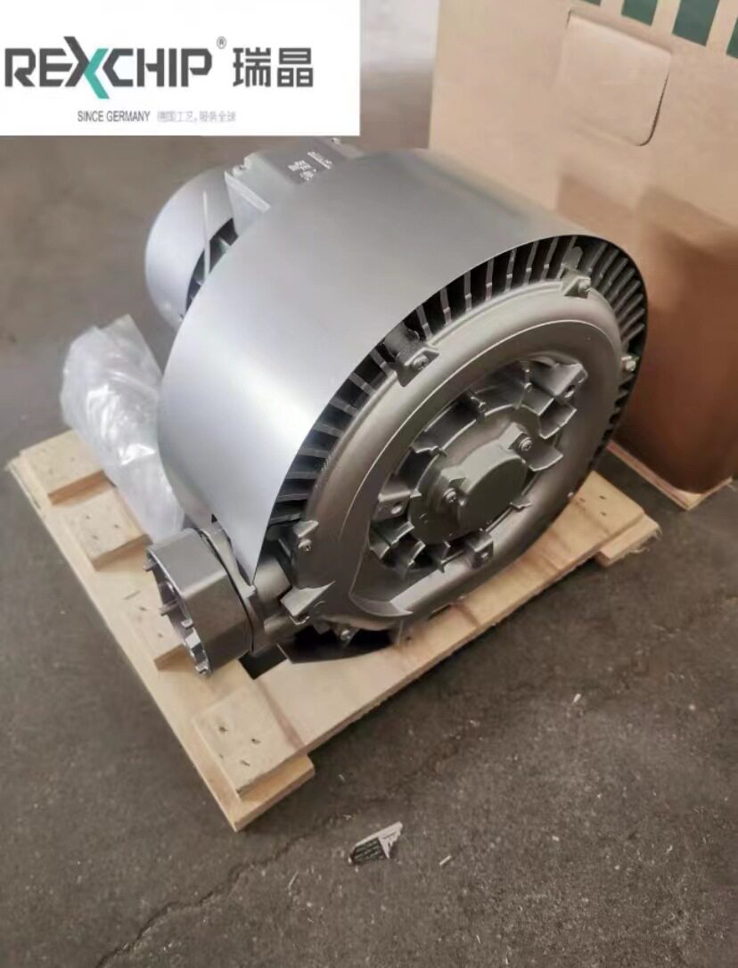 瑞晶银色风机旋涡气泵吹吸两用三相320 850W